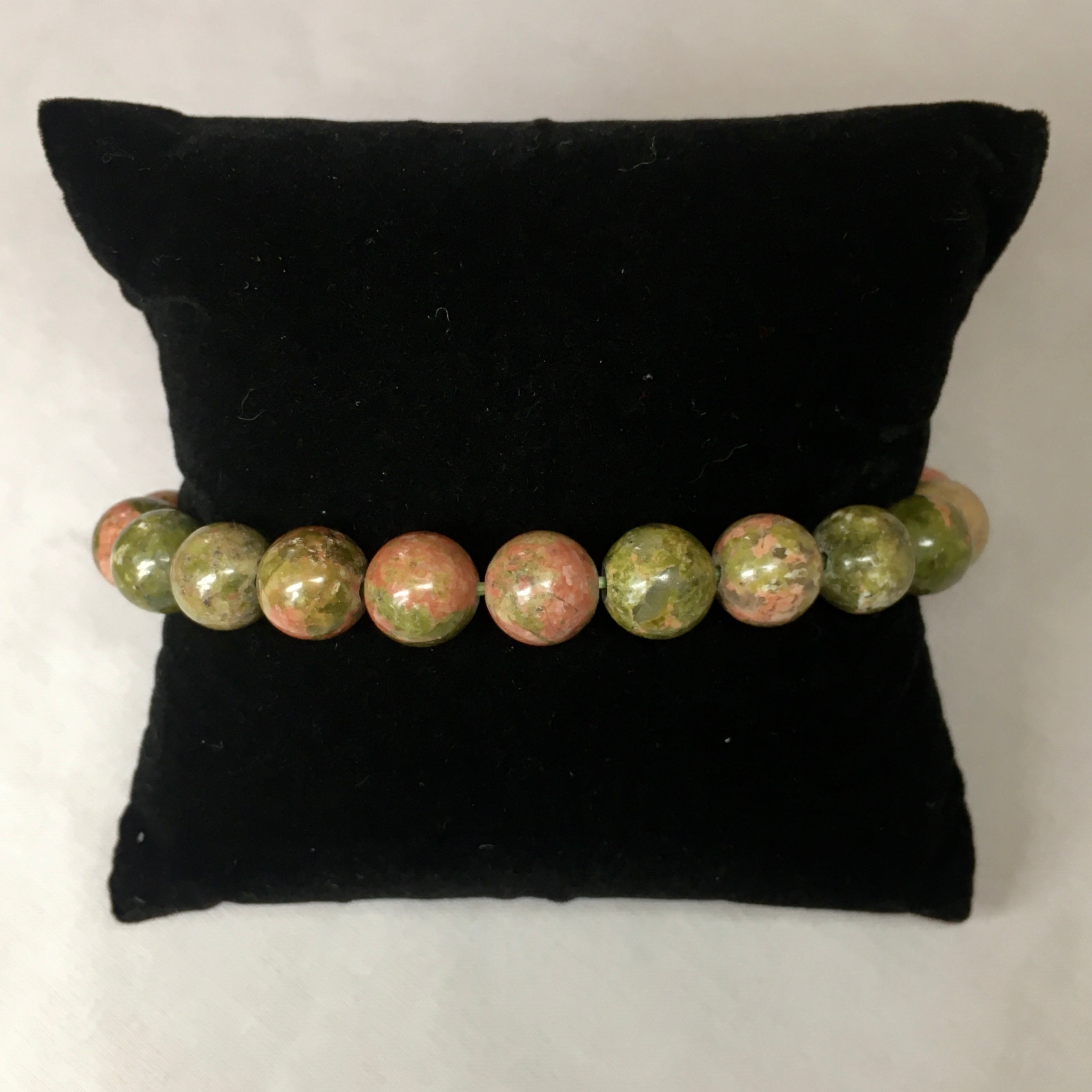 8mm Round Tumbled Stone Bracelet - Natural Healing Crystal Beaded Bracelet for Women & Men - Perfect for Meditation, Yoga & Spiritual Healing