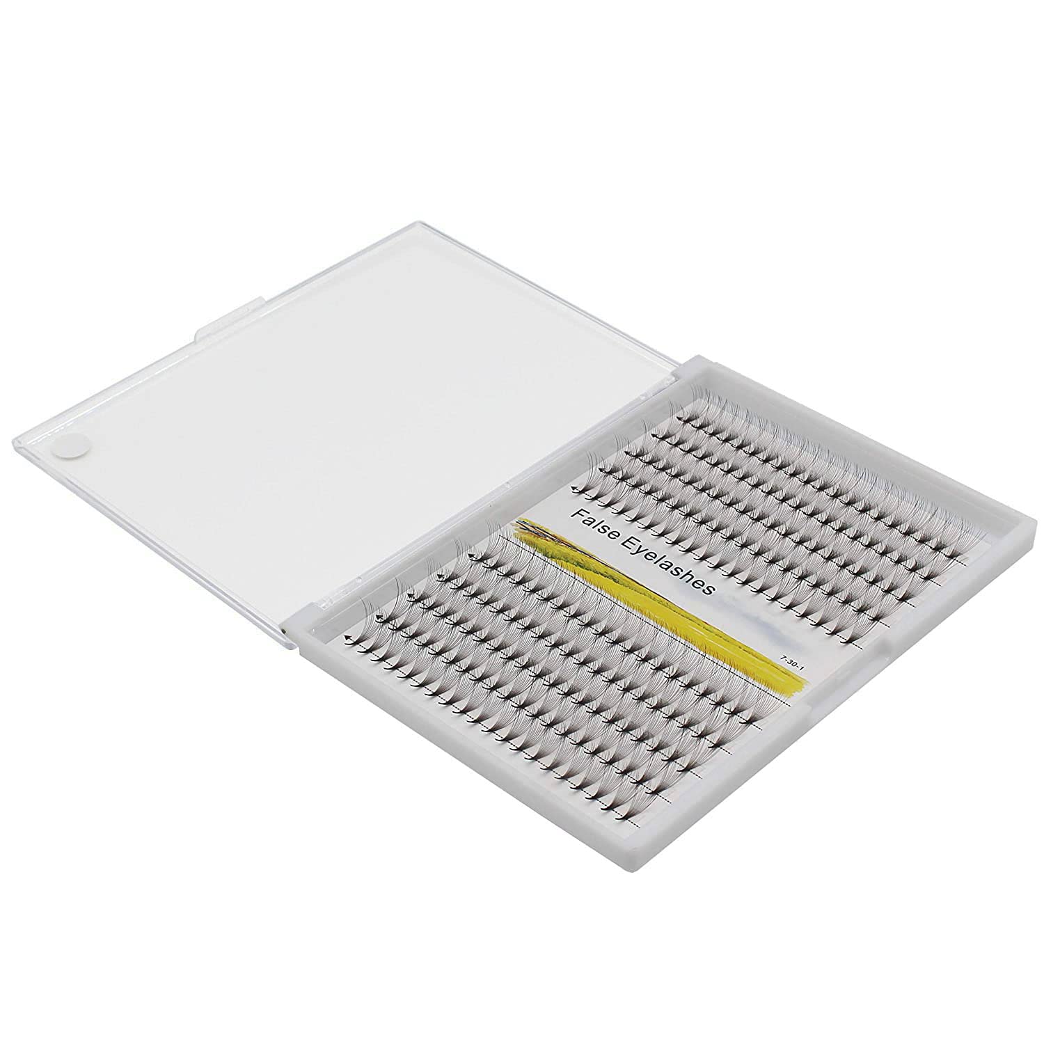 Premium 12D Russian Volume Eyelash Extensions - Large Tray D Curl Premade Volume Fans (10MM) Faux Mink Lashes for Dramatic Eye Look | Perfect for Bridal, Party & Special Occasion Makeup