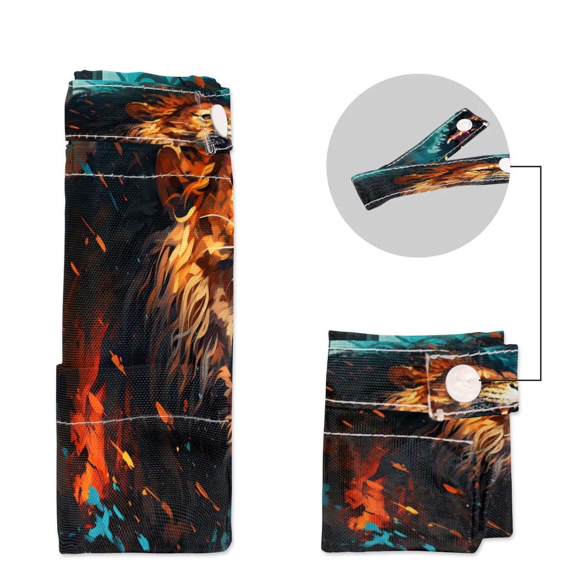 Waterproof Wet Dry Bag 2-Pack - Reusable Travel Laundry Bag for Swimsuits, Gym Clothes & Diapers | Leakproof Storage Pouch for Beach, Pool, Yoga, Sports & Baby Care Essentials
