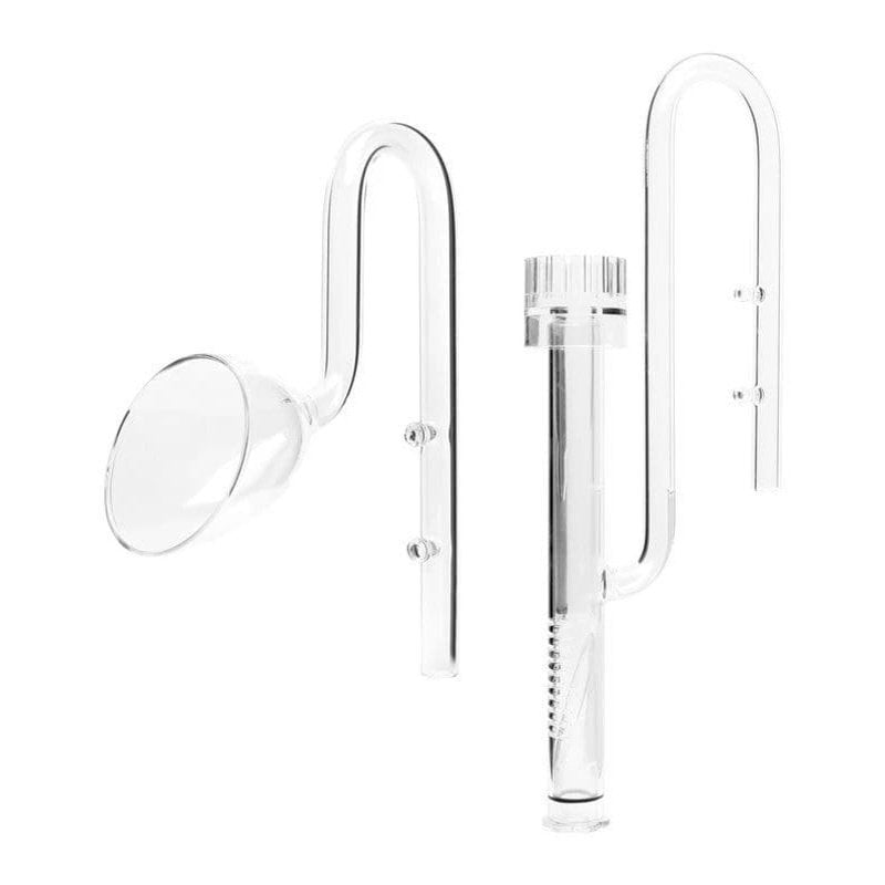 Dymax Crystal Lily Pipe Set with Surface Skimmer - Premium Aquarium Filter Outflow for Planted Tanks | Perfect for Crystal Clear Water & Healthy Fish in Home Aquascaping