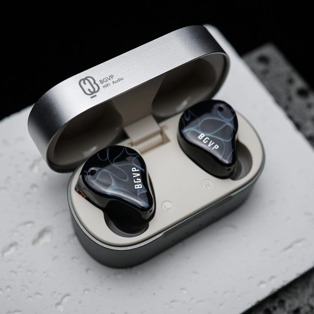 BGVP Q3 Hybrid TWS Earbuds with 1 BA + 1 DD Drivers, Bluetooth 5.3 Wireless IEMs - Perfect for Gym, Commuting & Music Lovers