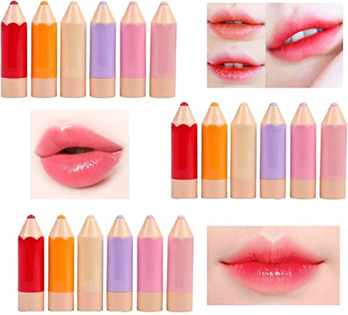 Color Changing Moisturizing Lip Balm - Hydrating Fruit Flavored Gel for Soft, Plump Lips | Perfect for Daily Use, Makeup, and On-the-Go Hydration
