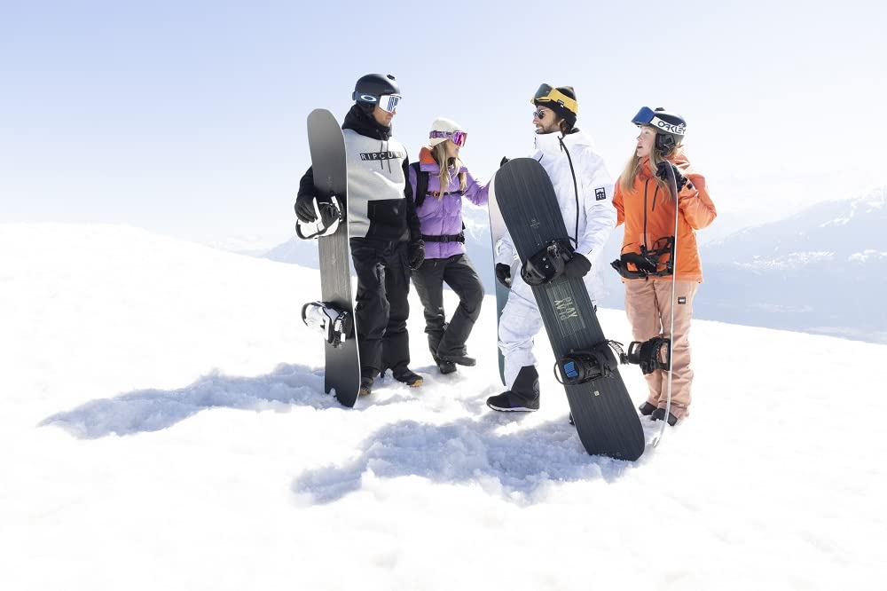 Nidecker Play Men's Snowboard - All-Mountain Freestyle Snowboard for Beginners & Intermediate Riders | Perfect for Park, Powder & Groomed Runs