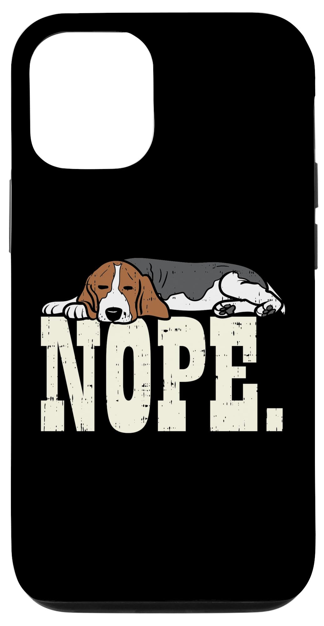 iPhone 12/12 Pro Cute Beagle Dog Design Protective Phone Case - Perfect Gift for Pet Lovers, Hunters & Dog Owners (Ideal for Daily Use, Outdoor Adventures & Pet-Themed Gifts)