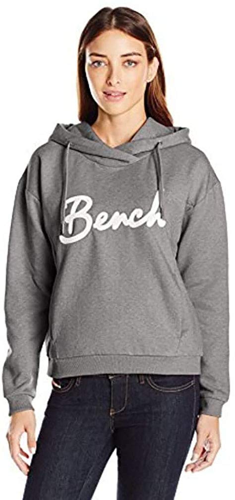 Women's Impulsion Pullover Hoodie - Lightweight Fleece Bench Hooded Sweatshirt for Running, Yoga & Casual Wear