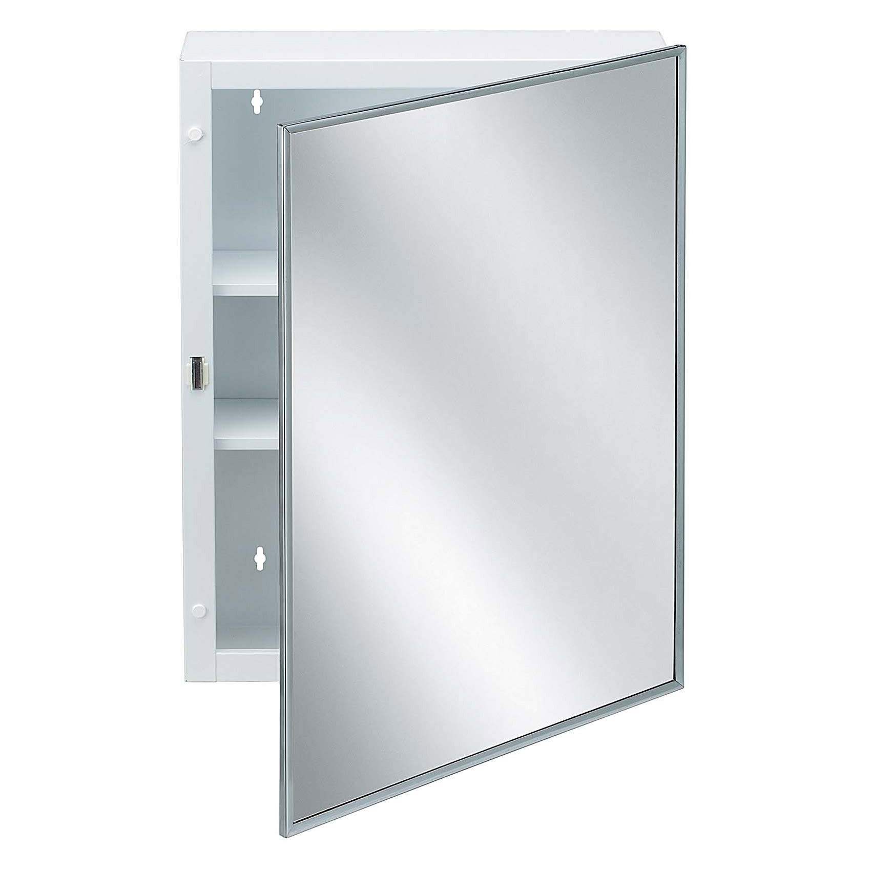 Bradley Corporation 9664-000000 Steel Medicine Cabinet with Surf-MTD Finish - Rustproof Bathroom Storage for Toiletries & First Aid Supplies (Perfect for Home, Hospital, and Office Use)