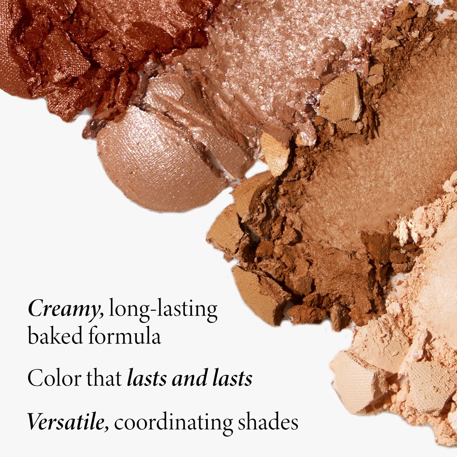 Baked Eyeshadow Quad - Long-Lasting, Highly Pigmented Eye Makeup Palette for Day & Night Looks | Perfect for Parties, Weddings & Everyday Wear