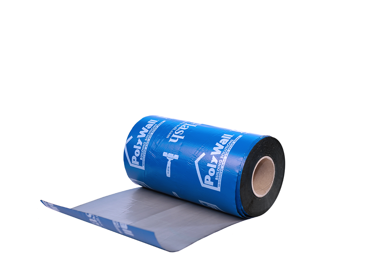 PolyWall Butyl Flash Window Flashing Tape 12” x 100’ Roll - Waterproof Sealant for Windows, Doors & Roofs - Perfect for Home Construction & Weatherproofing Projects