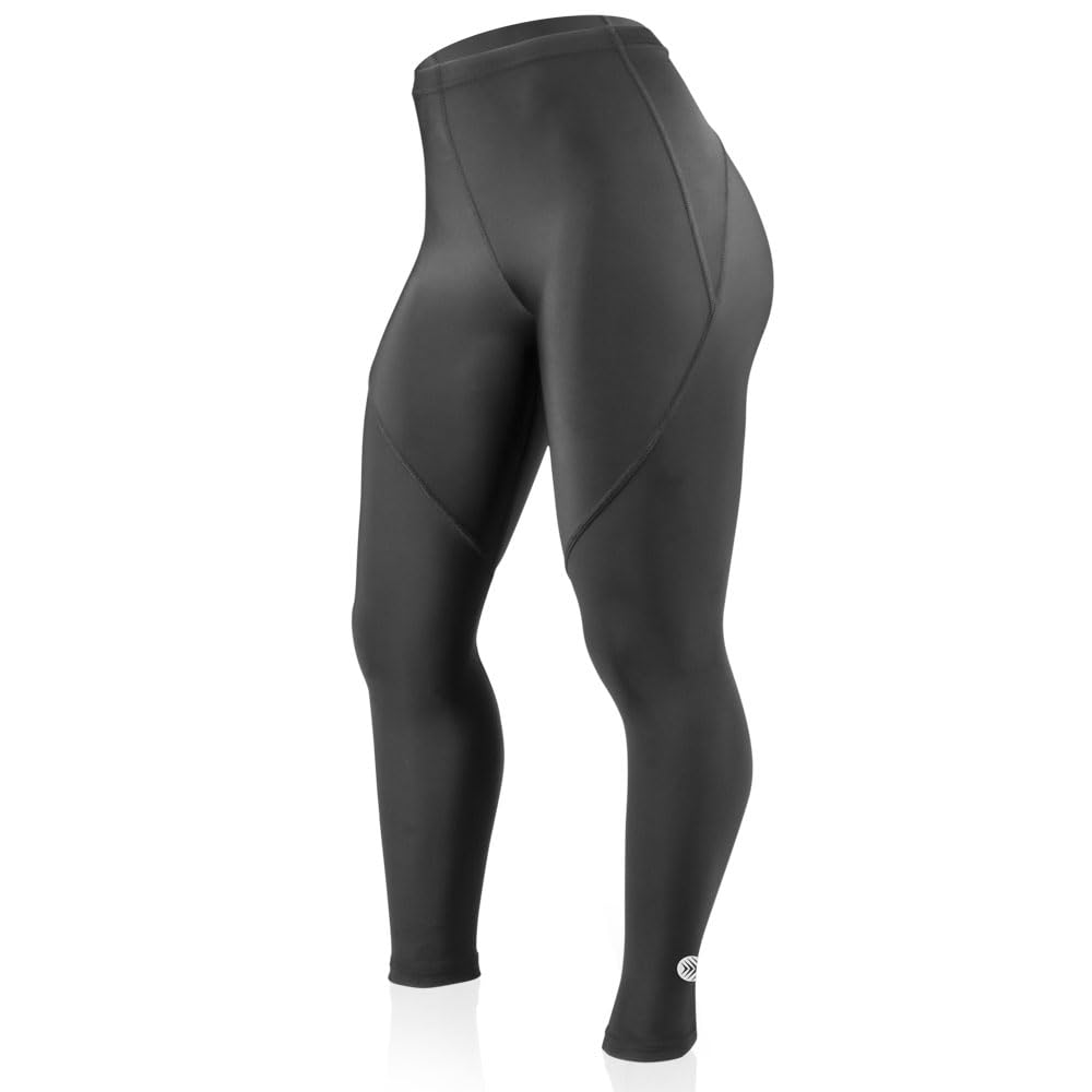 Women's High-Performance Compression Workout Tights - Sweat-Wicking Spandex Leggings for Yoga, Running & Gym | Made in USA | Perfect for Fitness & Active Lifestyle