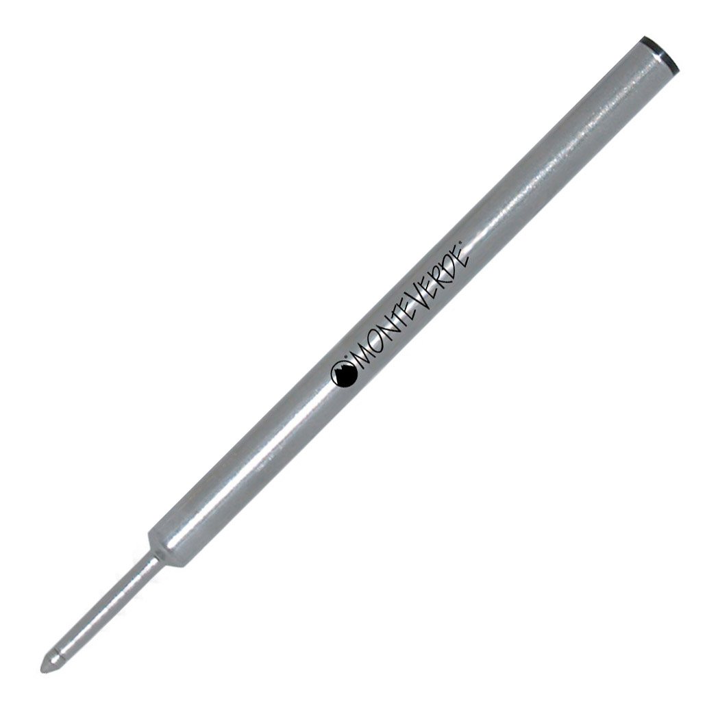Monteverde Black Rollerball Refills 35 Pack (C224BK) - Compatible with Cross Rollerball Pens - Smooth Writing for Office, School & Journaling