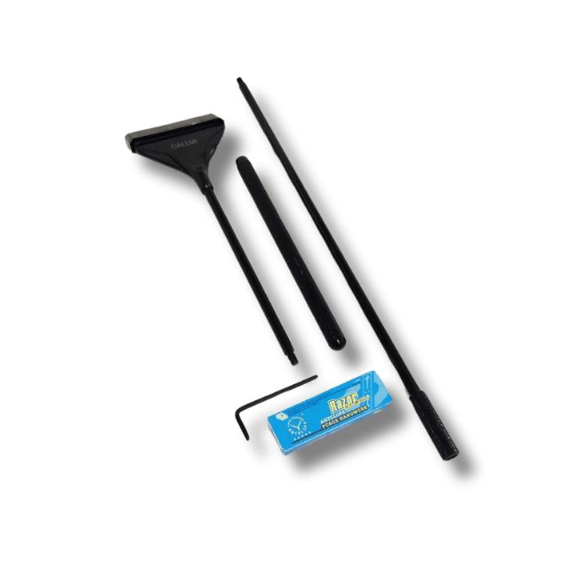 Premium Algae Scraper with Replacement Blades - Efficient Aquarium Glass Cleaner for Fish Tanks, Ponds & Home Aquariums