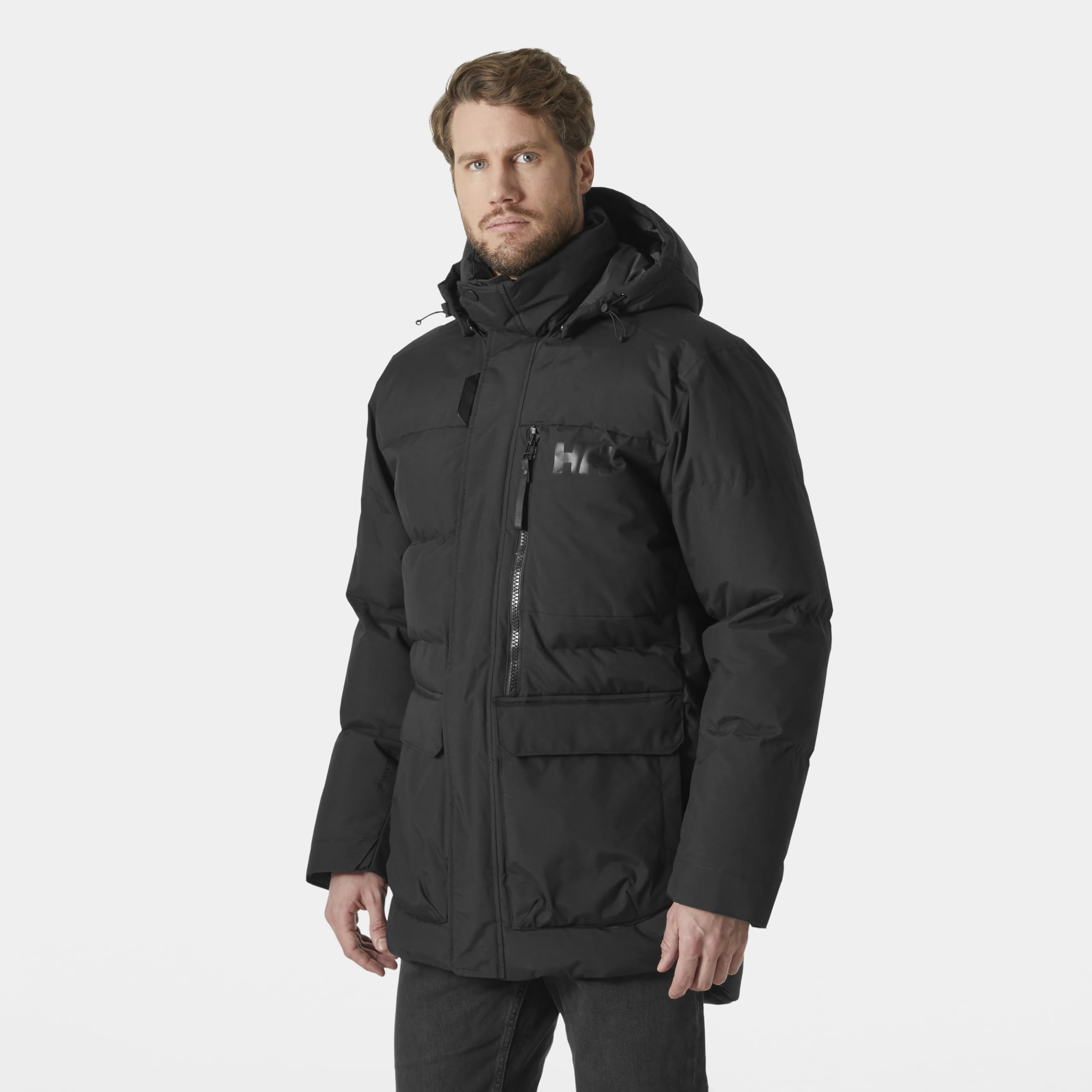Helly Hansen Men's Tromsoe Down Jacket - Lightweight Waterproof Winter Coat for Outdoor Activities, Hiking & Skiing