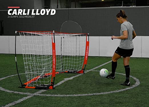 PowerNet Soccer Goal 8x4 - Portable & Durable Soccer Net for Training & Backyard Games - Perfect for Youth, Adults & Professional Practice