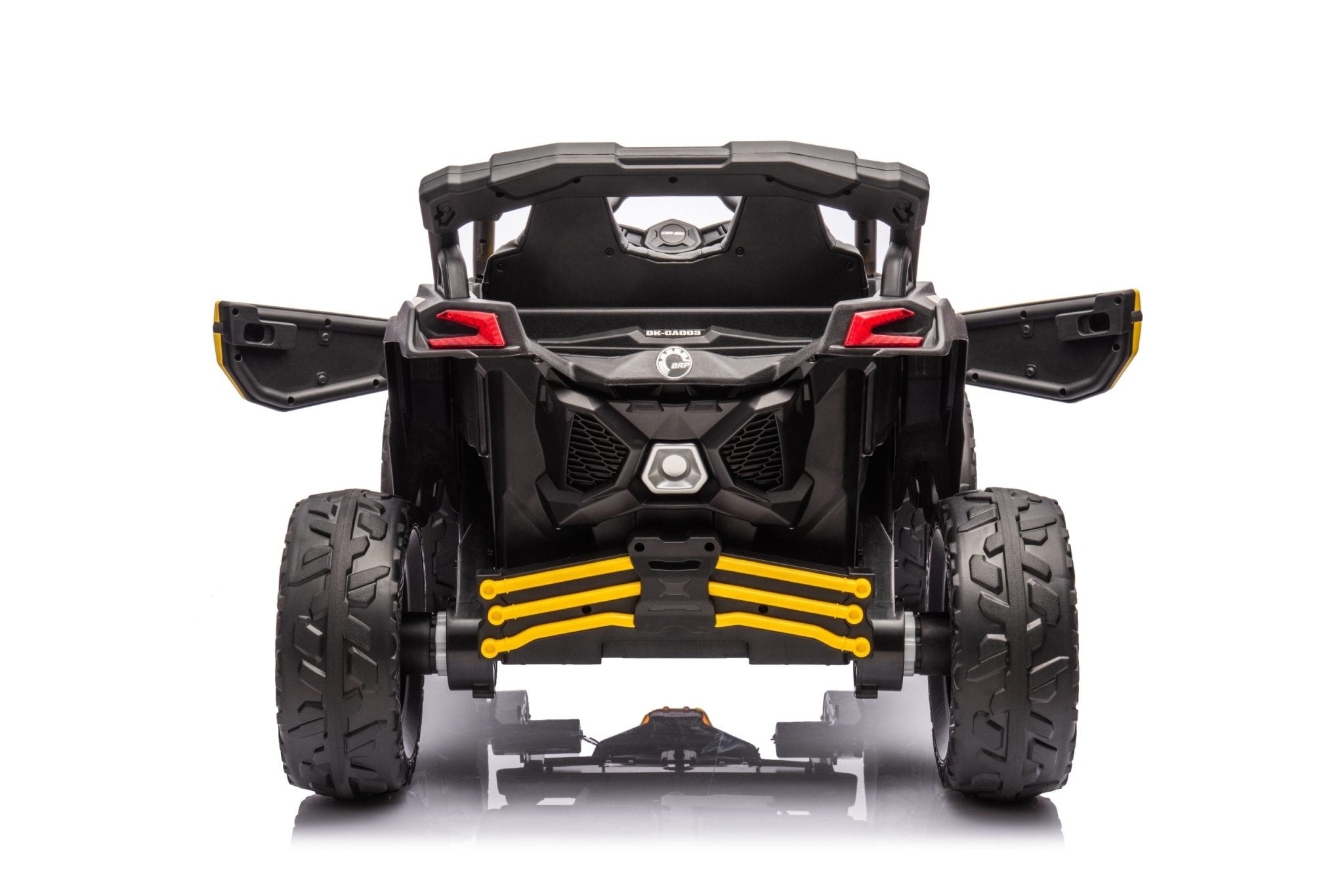 24V Can Am Maverick UTV Kids Ride On Car - 2 Seater Electric Vehicle with Suspension, LED Lights & Brushless Motor | Perfect for Outdoor Adventure & Backyard Play