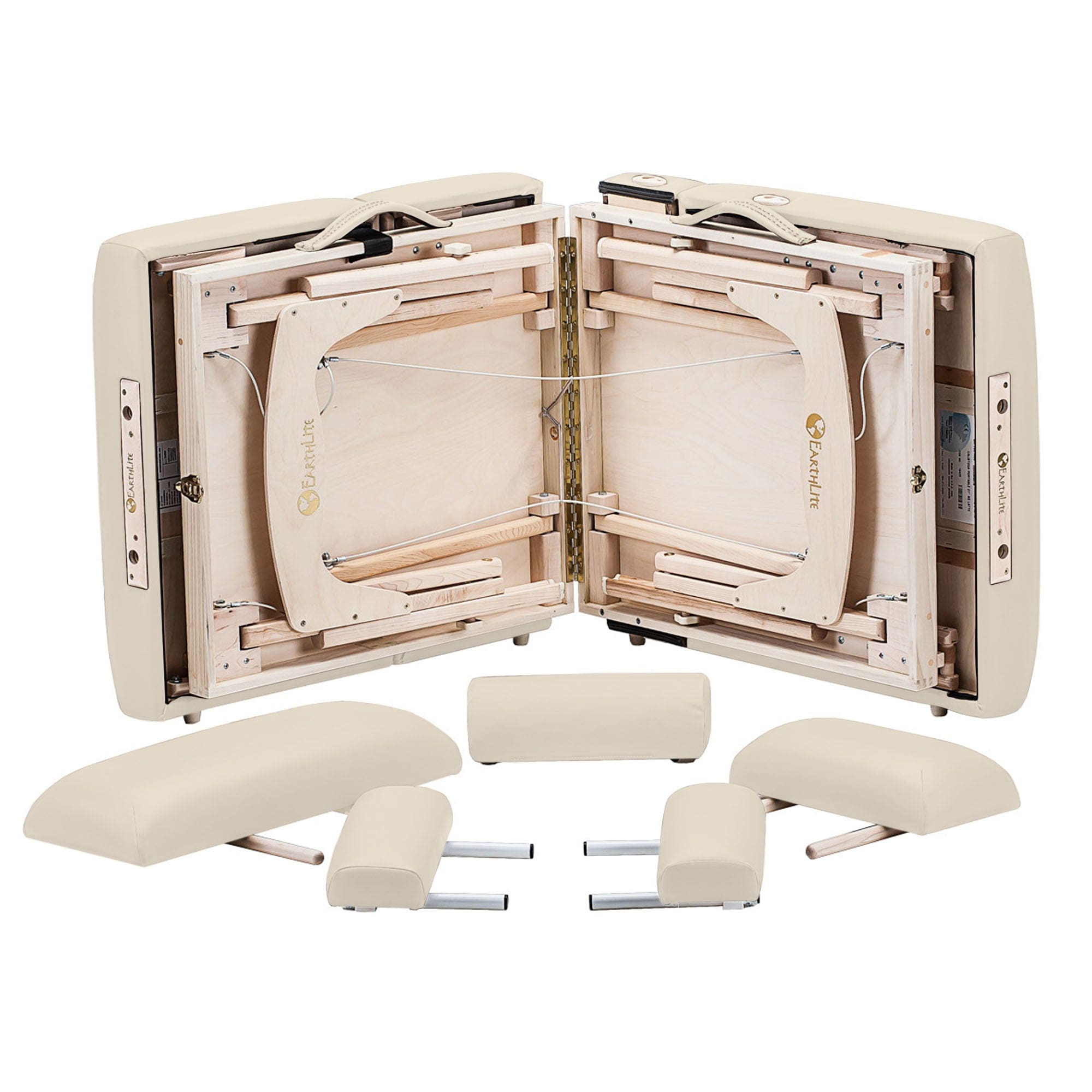 Calistoga™ Portable Salon Table - Foldable & Lightweight for Hair Styling, Manicures, and Beauty Services - Perfect for Home, Travel, and Professional Use