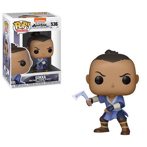 Funko Pop! Avatar The Last Airbender Sokka #536 Collectible Vinyl Figure - Perfect for Anime Fans & Home Decor