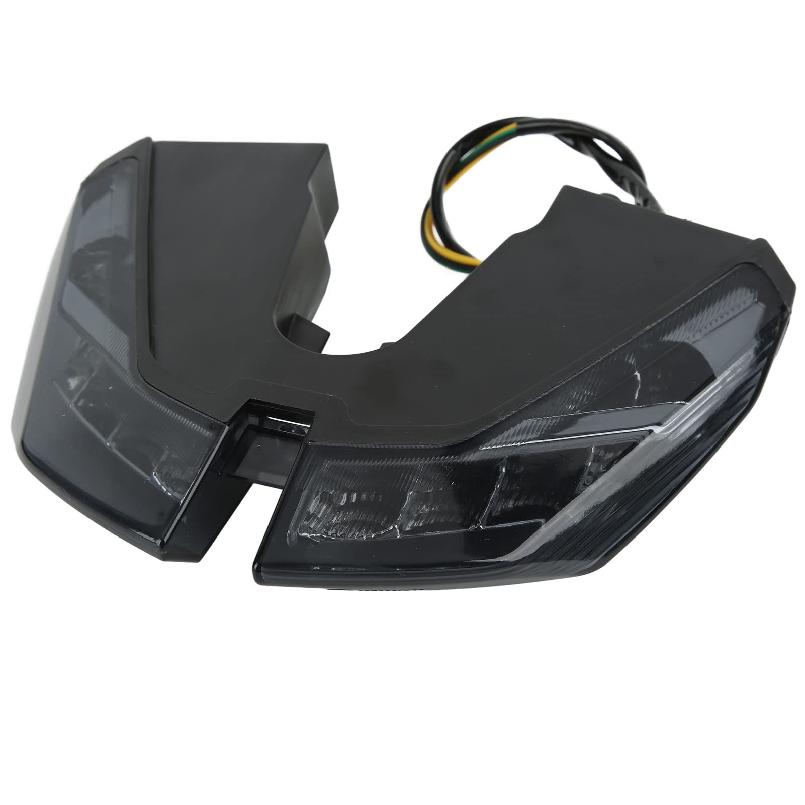 Super Bright Motorcycle LED Tail Light with PMMA Lens - Heat Resistant Brake Lamp & Turn Signal for Custom Bike Modifications - Perfect for Night Riding and Safety Upgrades