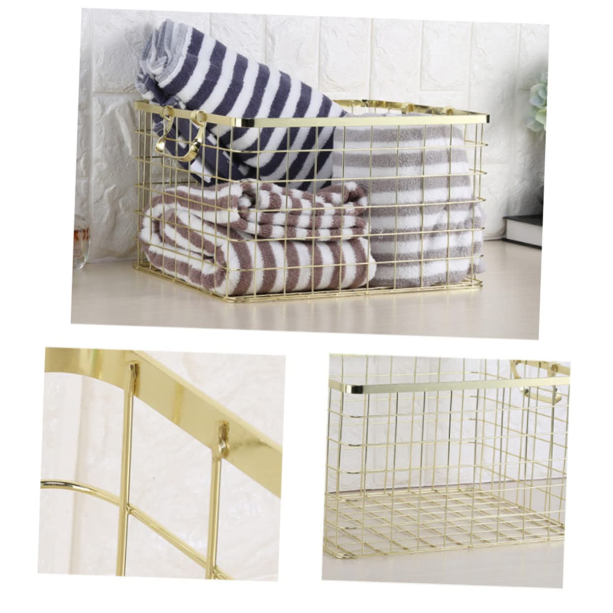 Foldable Storage Basket & Laundry Hamper - Durable, Flexible & Space-Saving Organizer for Bedroom, Bathroom & Closet Organization