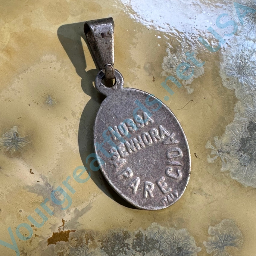 Vintage Miraculous Infant Jesus Devotional Pendant Necklace - Religious Jewelry for Catholic Faith & Prayer - Perfect for Baptism Gifts & Spiritual Protection