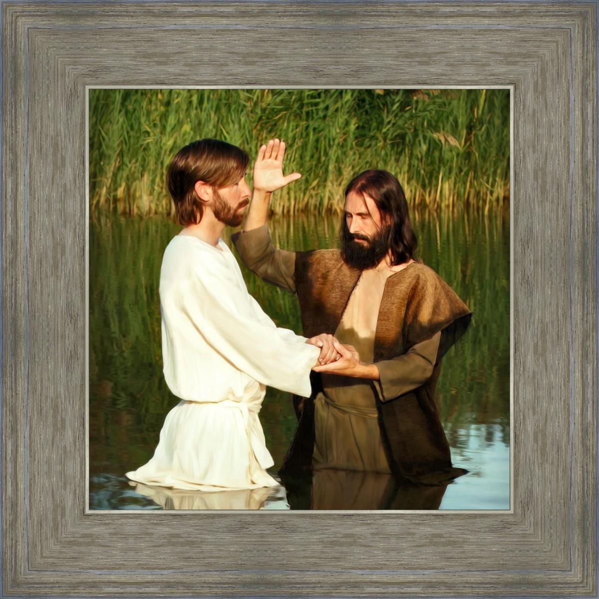Behold The Lamb Of God - Religious Wall Art Decor for Home & Church - Perfect for Christian Faith Inspiration & Spiritual Decorations