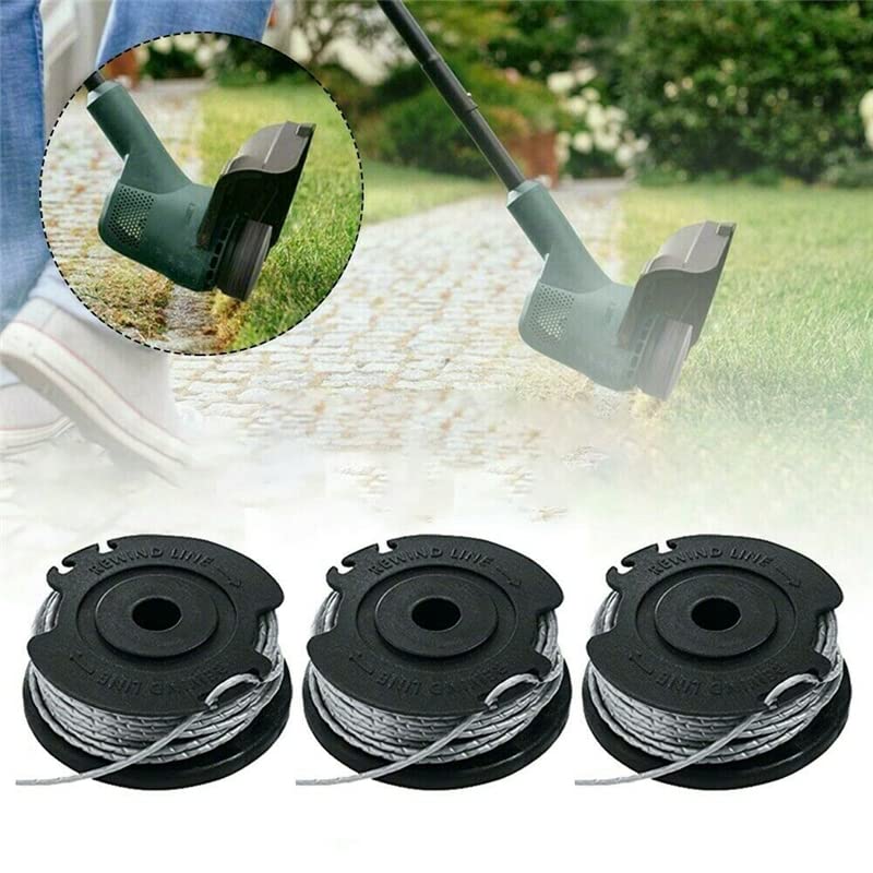 8Pcs Replacement Trimmer Line Spools for Bosch Art 23/26 SL String Trimmer - 4m x 1.65mm Cutting Line - Durable Lawn Mower Accessories for Professional Landscaping & Yard Maintenance
