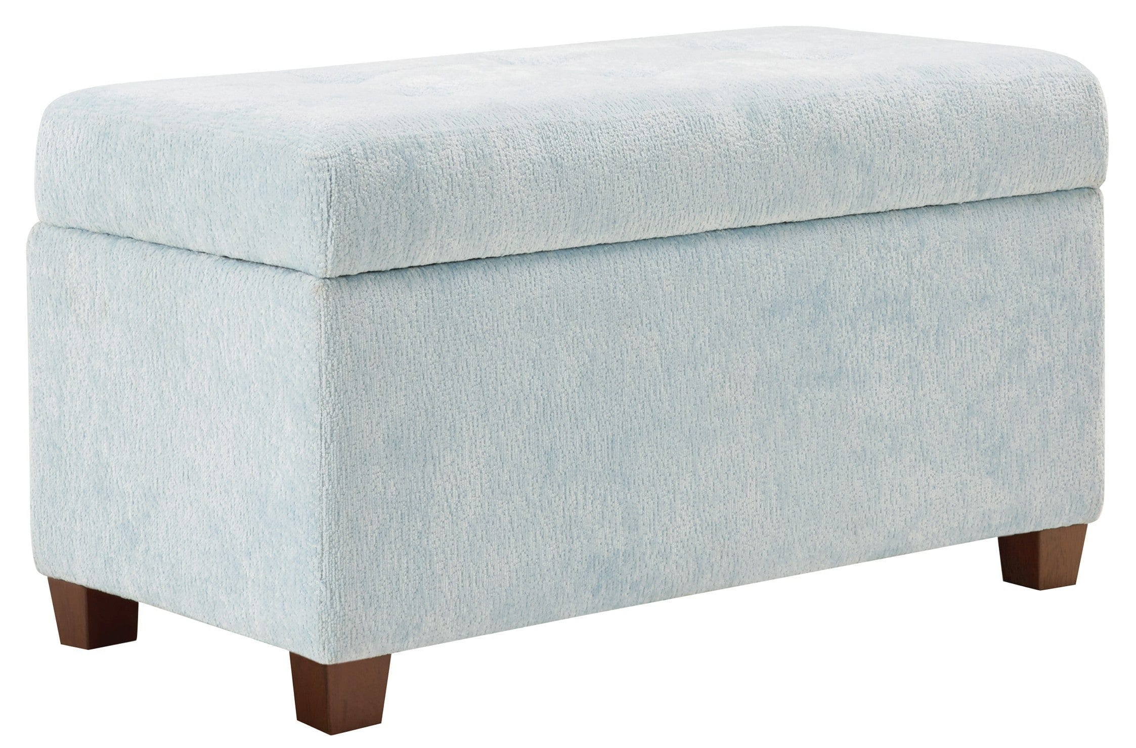 Office Star Storage Ottoman with Removable Cushion Top - MET804 - Perfect for Living Room, Bedroom & Home Office Organization