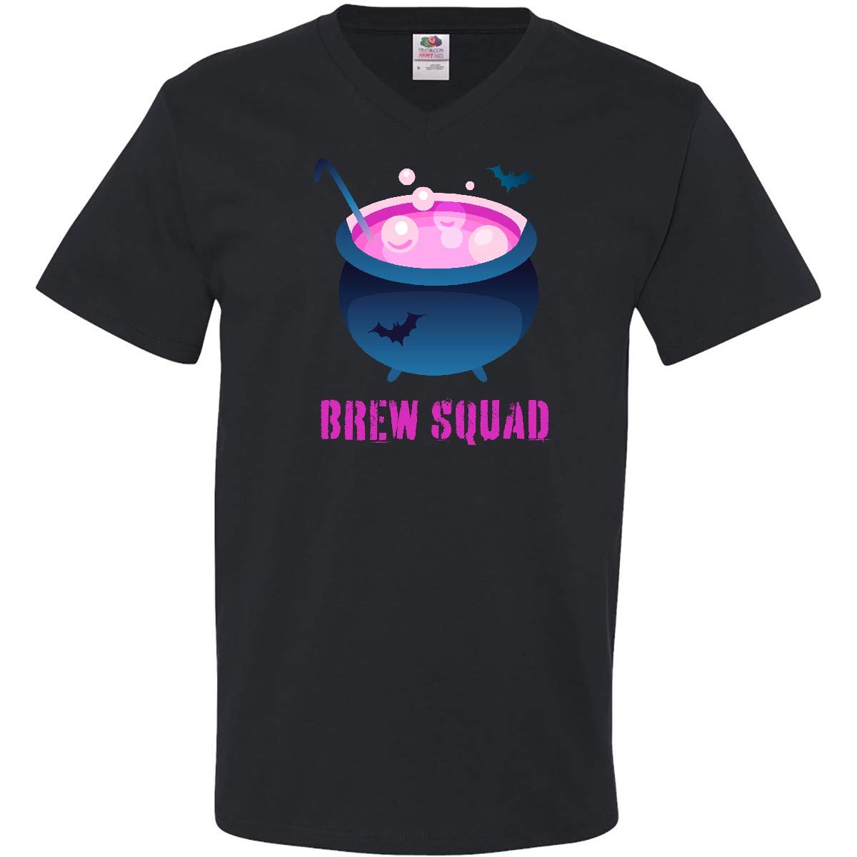 Inktastic Brew Squad Men's V-Neck T-Shirt - Soft Cotton Tee for Beer Lovers, Homebrewers & Craft Beer Enthusiasts - Perfect for Pub Crawls, Beer Festivals & Casual Wear