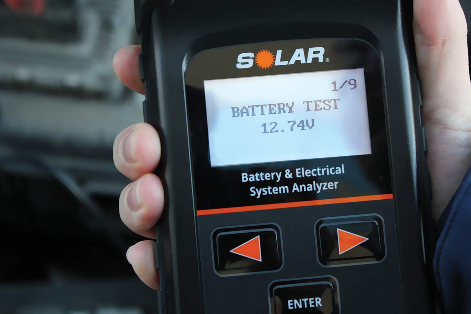 Clore Automotive BA227 12V Battery Tester with Built-in Printer - Digital Battery Analyzer for Cars, Trucks & RVs - Print Test Reports for Vehicle Maintenance & Diagnostics