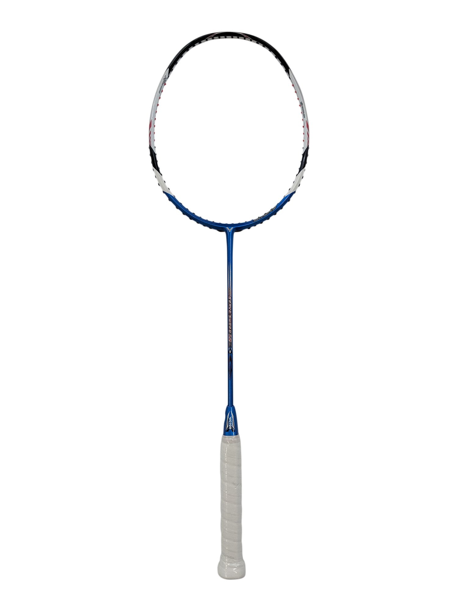 Victor Bravesword 12 (BS12) Badminton Racket - Professional Carbon Fiber Shuttlecock Racket for Advanced Players - Perfect for Tournaments & Training Sessions