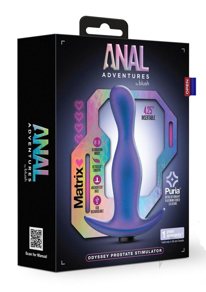 Premium Rechargeable Silicone Anal Plug - Space Age Blue | Comfortable & Body-Safe | Perfect for Solo Play & Couples Exploration
