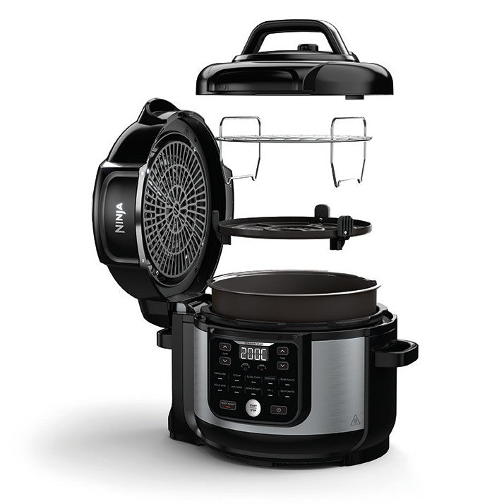 Ninja Foodi 11-in-1 6L Multi-Cooker Pressure Cooker with Air Fryer - Perfect for Fast Cooking, Baking, Roasting & Meal Prep in Small Kitchens