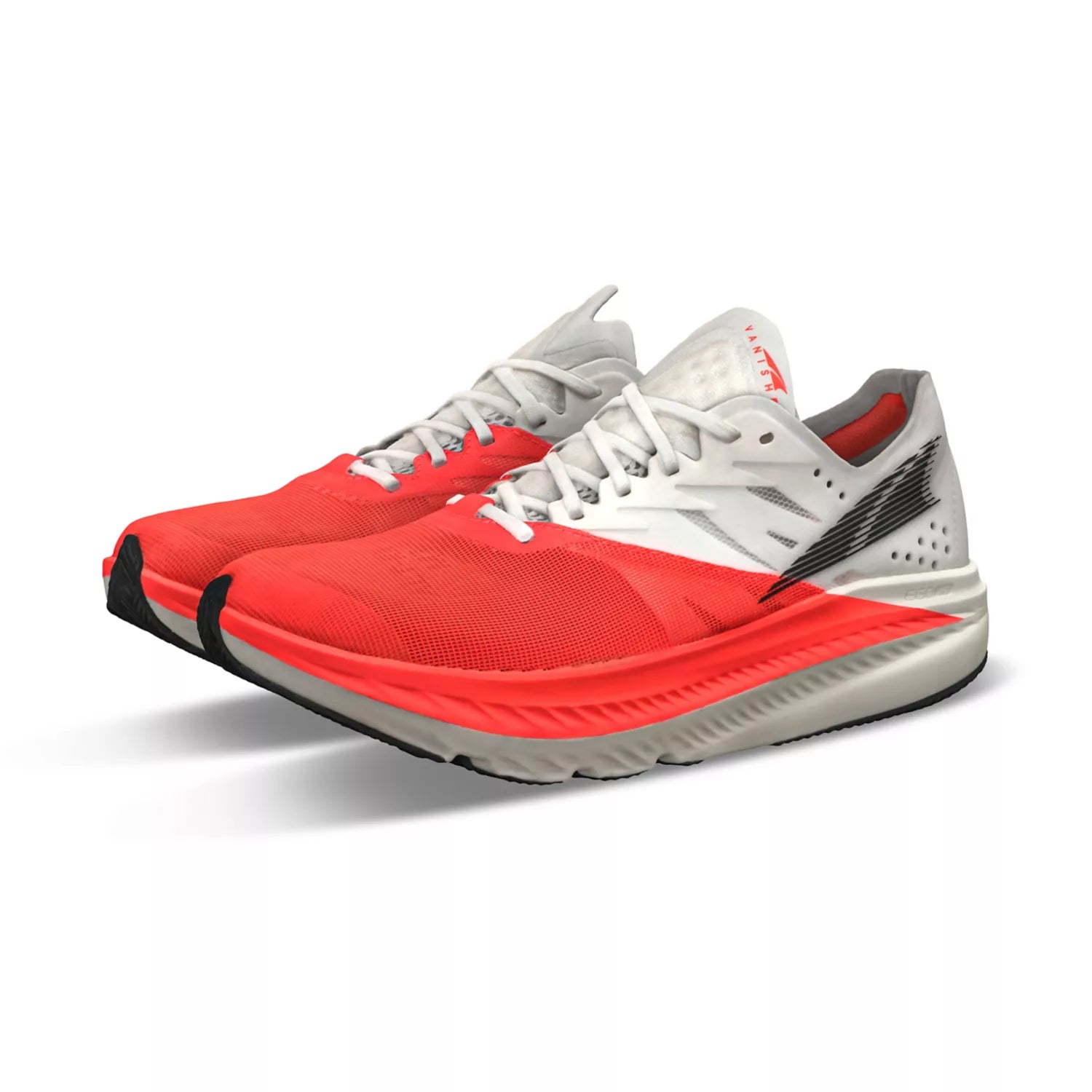 Men's Vanish Carbon 2 Running Shoes - Lightweight Breathable Athletic Sneakers for Men (White/Coral) - Perfect for Jogging, Gym Workouts & Daily Wear