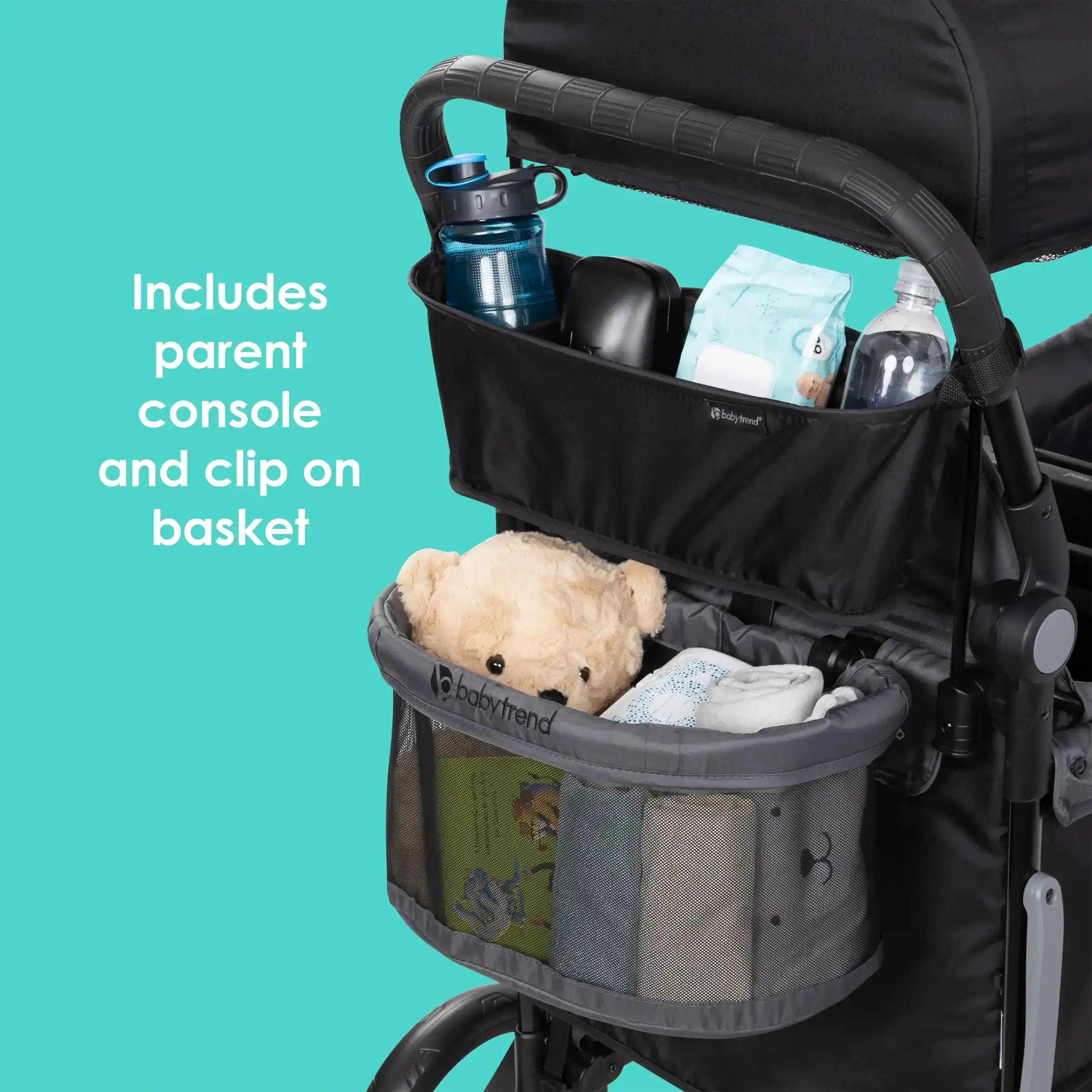 Quest 3-in-1 Stroller Wagon - Desert Black (Walmart Exclusive) | Versatile Baby Stroller & Wagon Combo for Shopping, Beach Trips & Family Outings