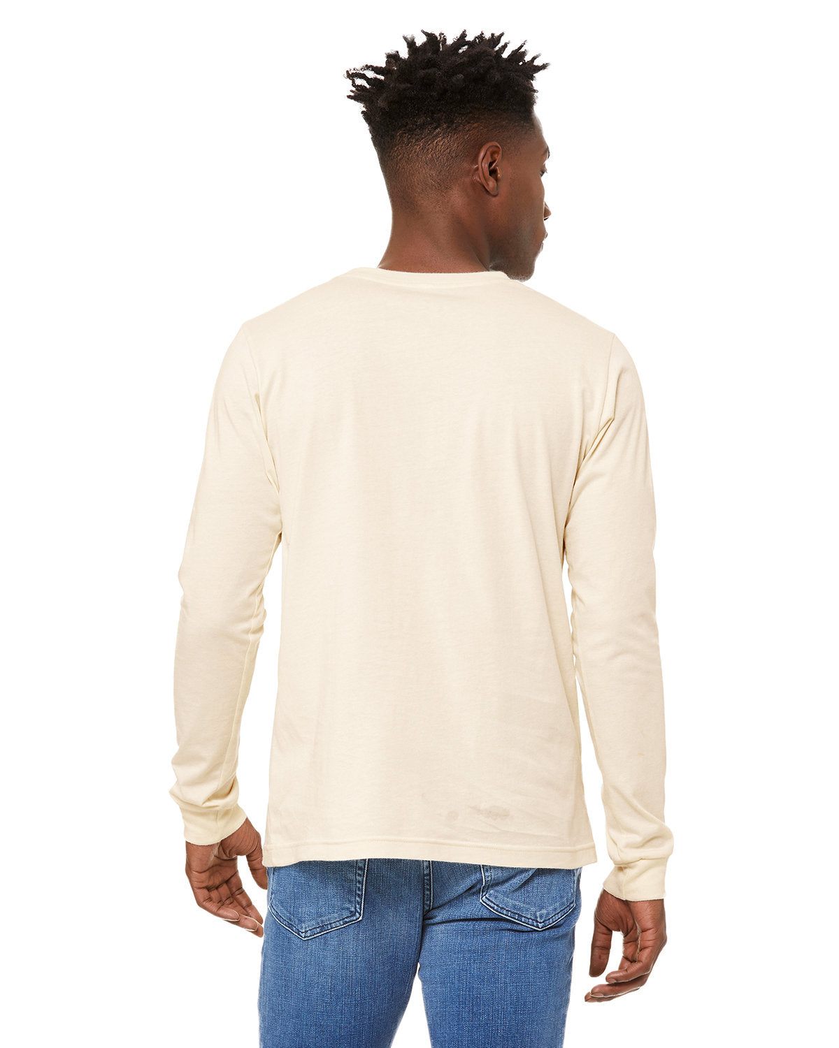 Bella + Canvas 3501 Unisex Jersey Long Sleeve T-Shirt - Soft Cotton Crewneck Tee for Men & Women - Perfect for Casual Wear, Layering & Everyday Comfort