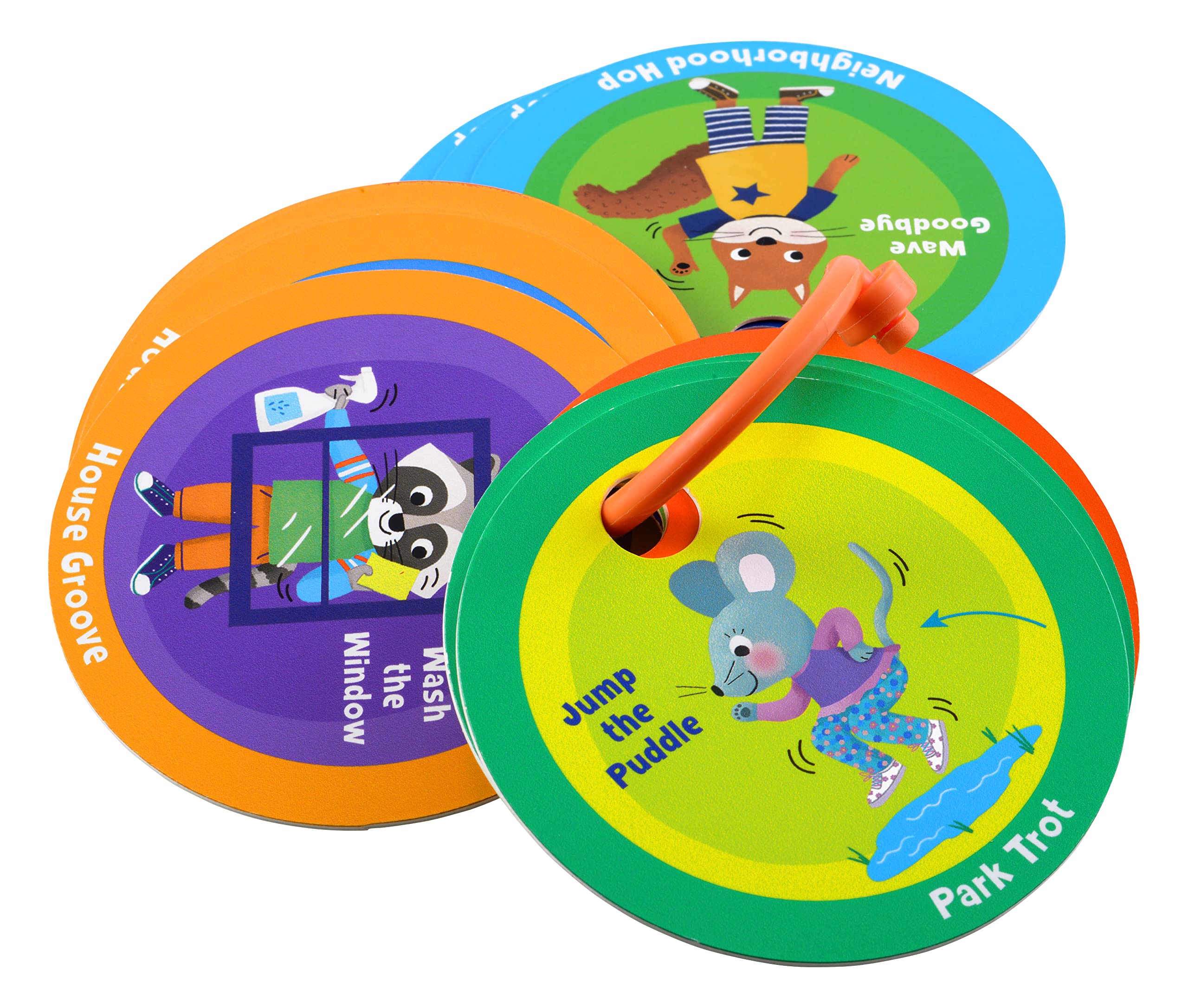 MOLLYBEE KIDS Preschool Dance Party Cards - Fun Movement Activity for Toddlers Ages 3+ | Educational Travel Game & Gift for Kids | Perfect for Birthday Parties, Classroom Activities & Road Trips