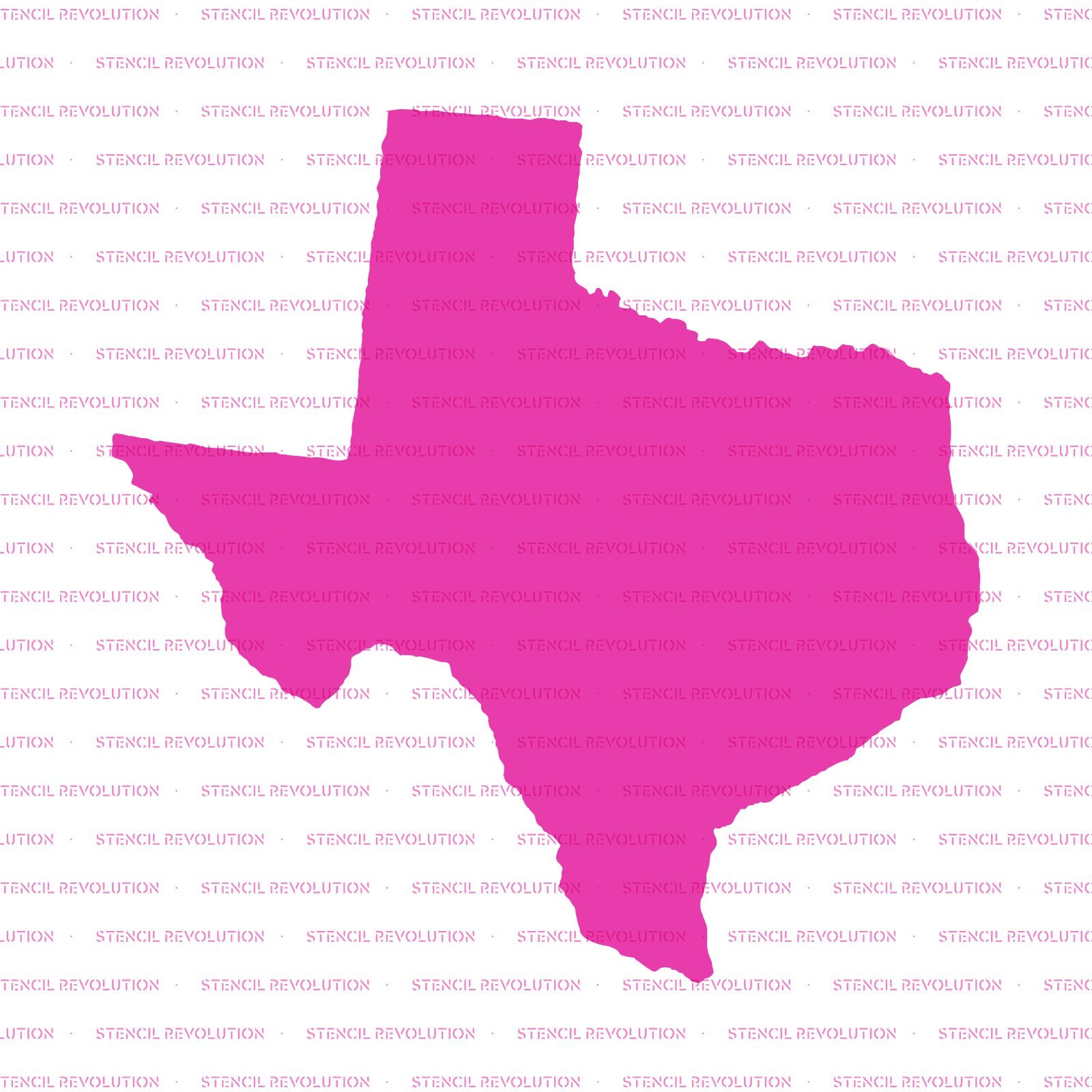 Texas State Stencil - DIY Painting Template for Texas Decor, Wall Art, and Craft Projects - Perfect for Home, Office, and Classroom Use