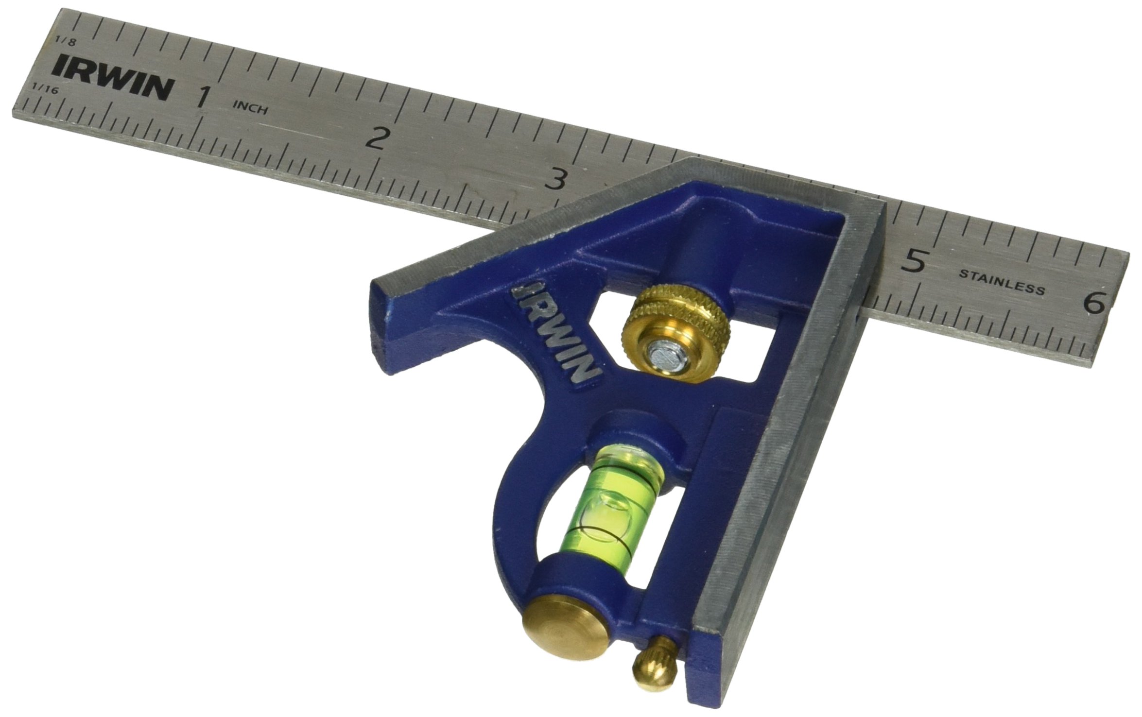 IRWIN 6-Inch Metal Combination Square - Precision Measuring Tool for Woodworking & Metalworking