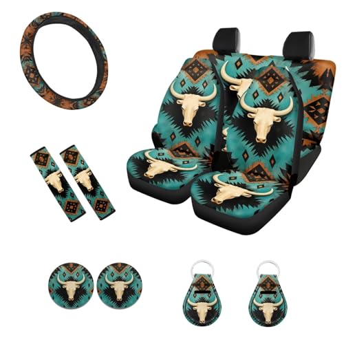 Boho Cow Skull