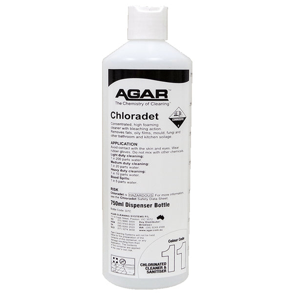 Hospital-Grade Agar Chloradet Disinfectant - EPA-Approved Surface Sanitizer for Medical Facilities, Homes & Offices