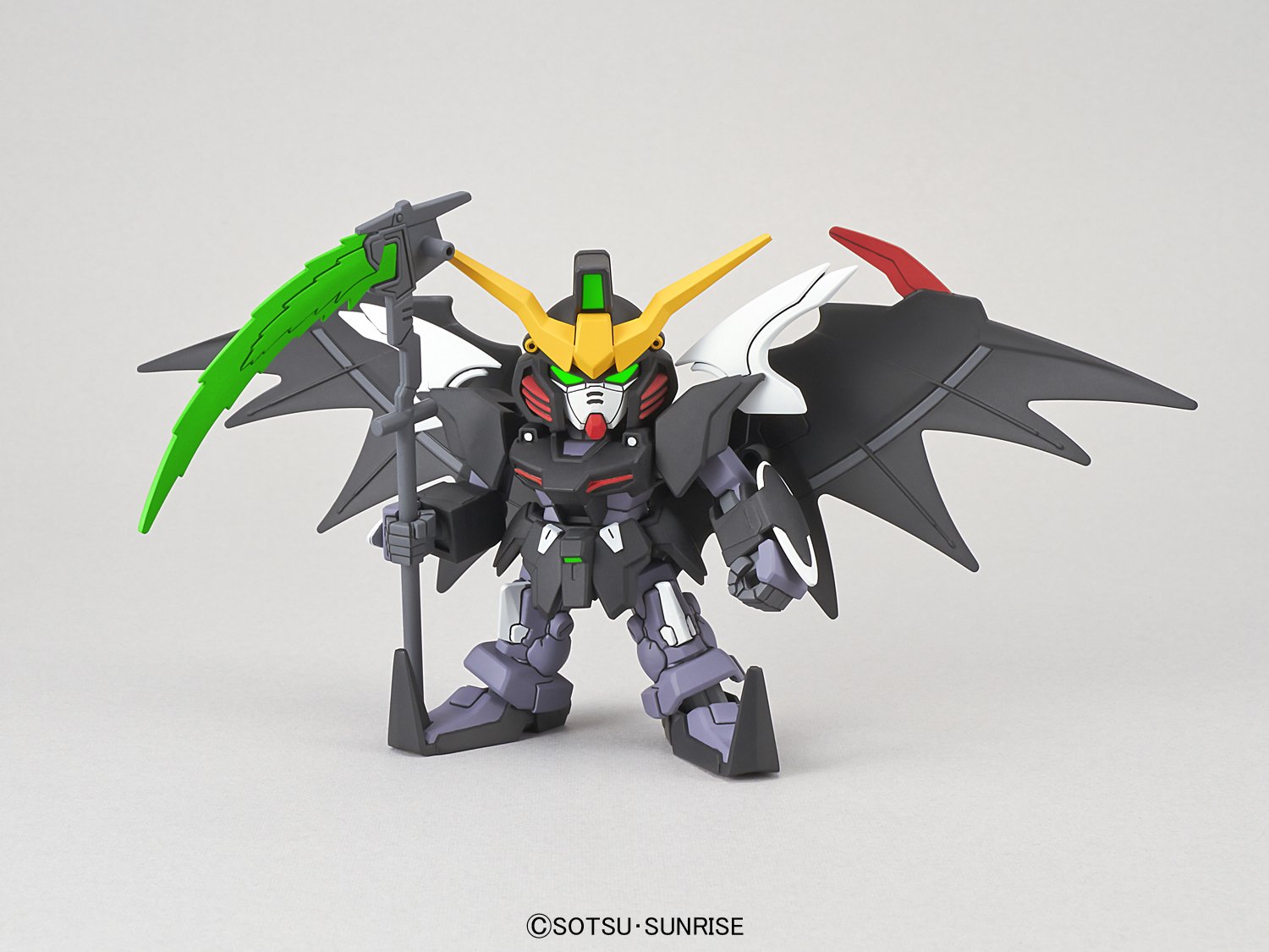 Bandai Hobby SD EX-Standard Gundam Deathscythe Hell EW Action Figure - Gundam Wing Endless Waltz Model Kit for Collectors & Display | Perfect for Anime Fans, Gundam Enthusiasts & Home Decor