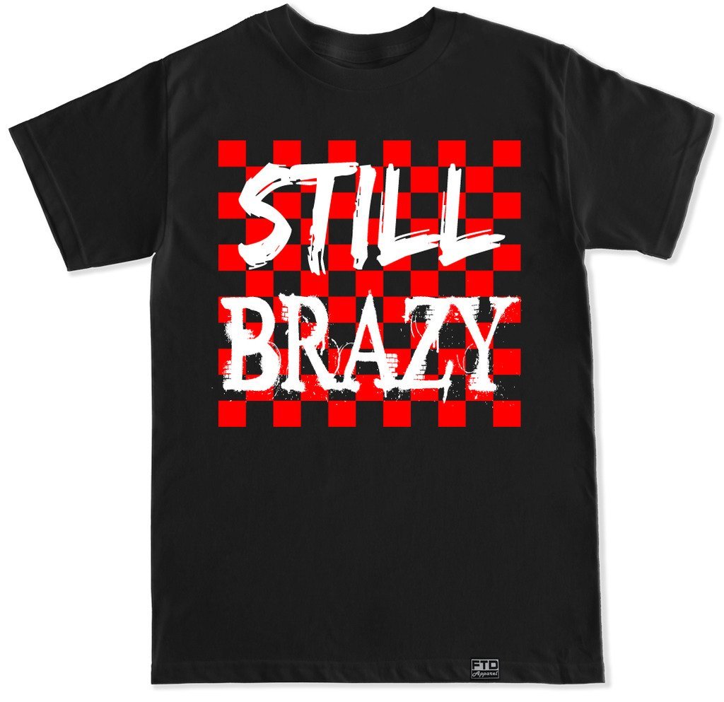 FTD Apparel Men's Still Brazy Graphic T-Shirt - Soft Cotton Tee for Casual Wear, Street Style & Everyday Outfits