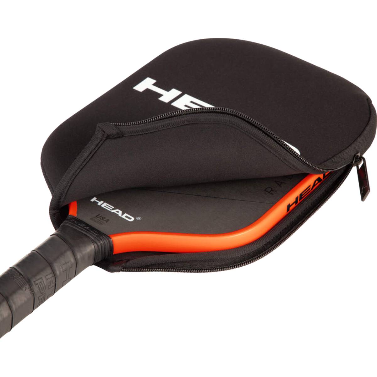 Premium Head Pickleball Paddle Cover Bag - Black | Protective Storage Case for Pickleball Paddles | Perfect for Travel, Tournaments & Court Storage