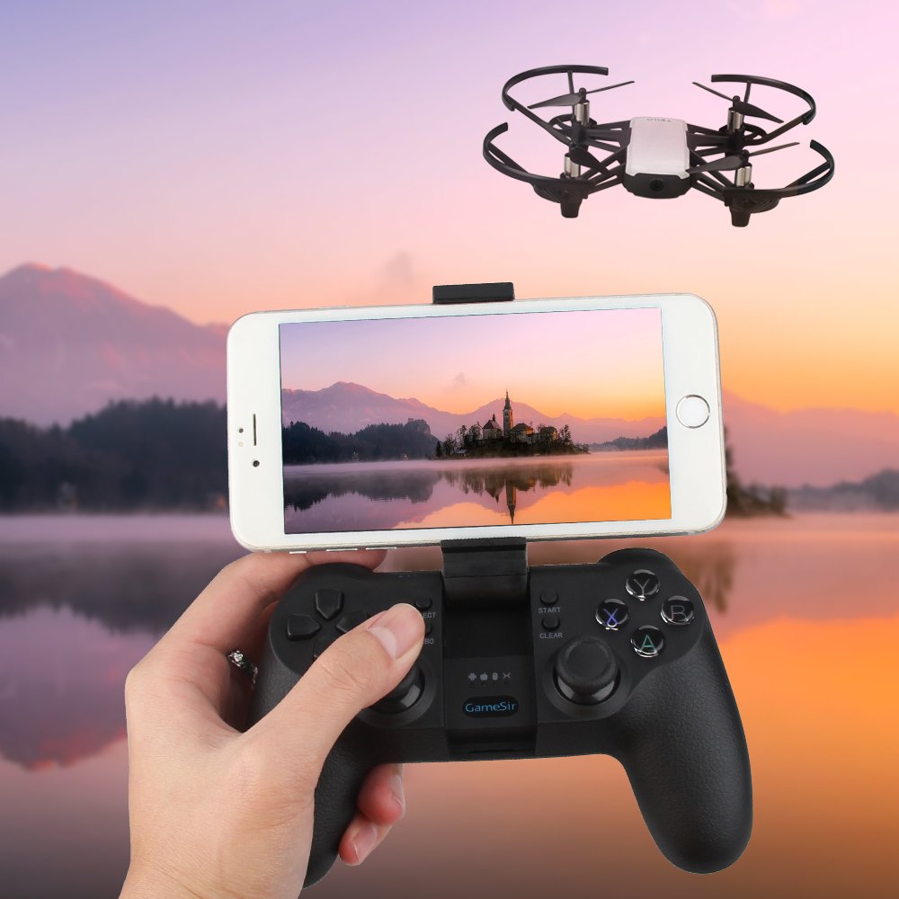 GameSir T1D Remote Controller for DJI Tello Drone - Perfect for Aerial Photography