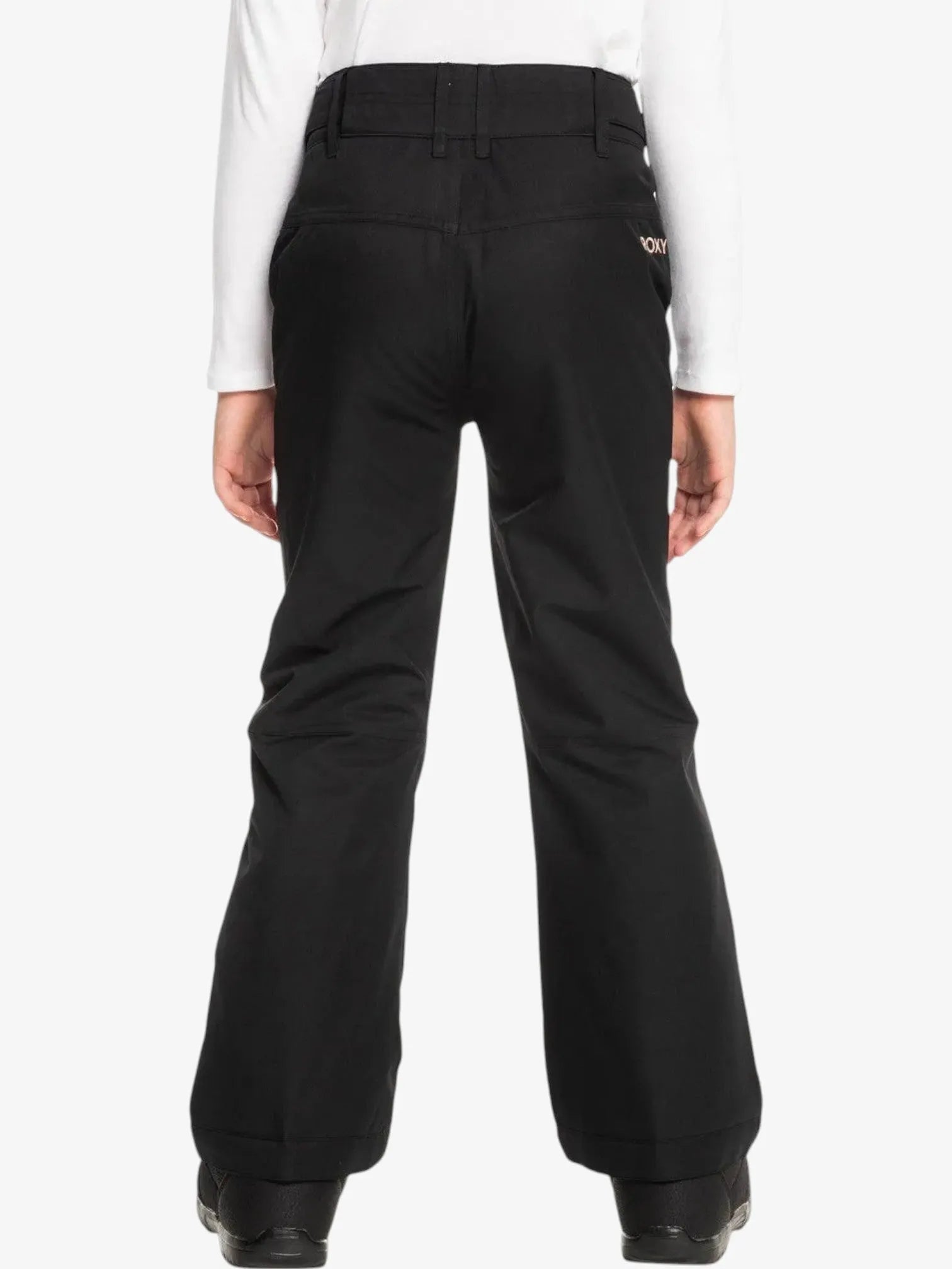 ROXY Girls' Snow Pants - Black | Waterproof Winter Snowboard Pants for Kids | Perfect for Skiing, Snowboarding & Outdoor Winter Activities