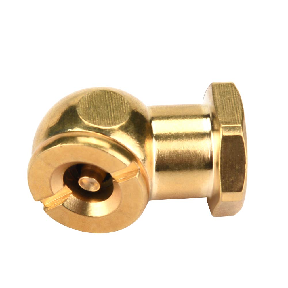 14 Pack NoClipClip Copper Tire Air Valve Inflator - Heavy Duty Metal Air Chuck for Car, Motorcycle, Bike, Truck - Perfect for Quick Tire Inflation & Pressure Checks