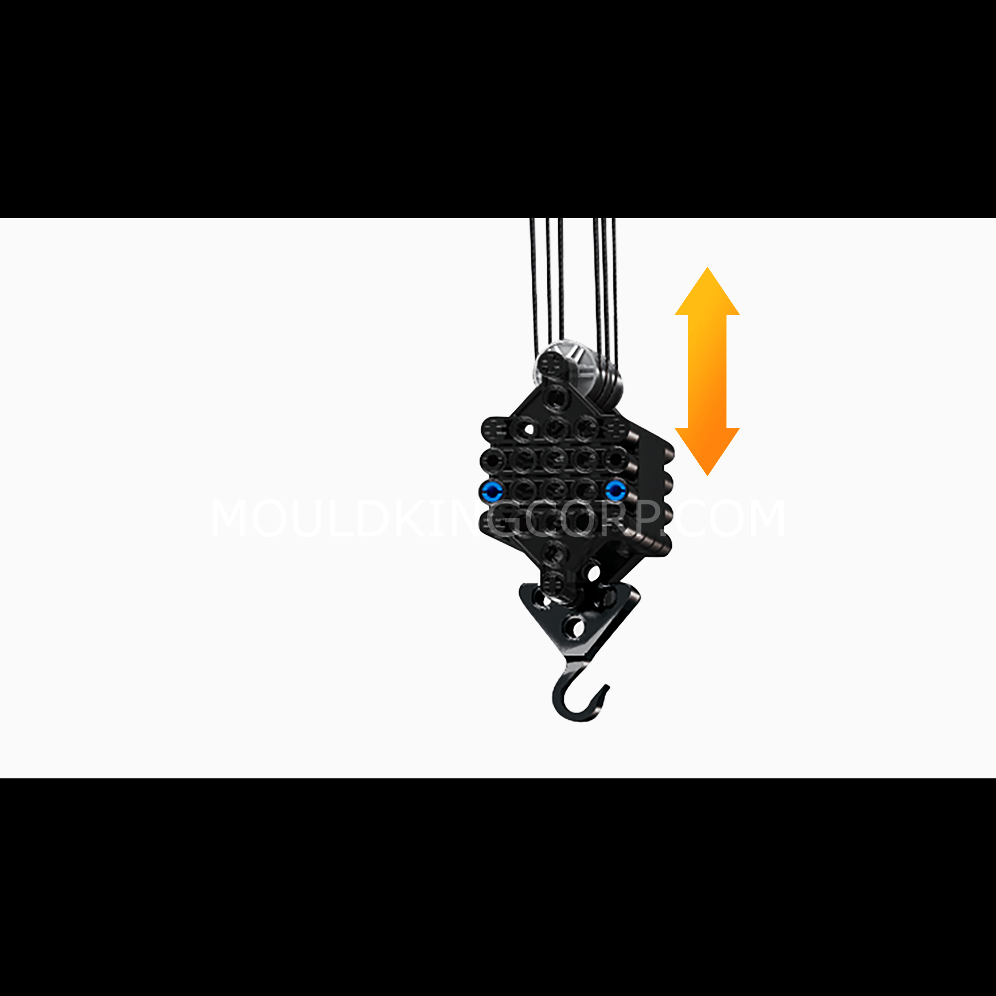 MOULD KING 17002 Crawler Crane 11200 Building Set - 4000 Pieces Construction Toy for Adults & Kids | STEM Educational Building Blocks for Engineering Enthusiasts | Perfect for Birthday Gifts & Home Decoration