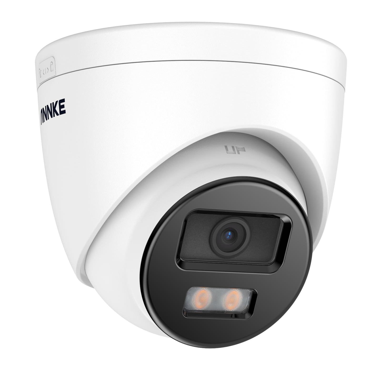 ANNKE NC400 4MP Full Color Night Vision Security POE IP Camera - Outdoor Home Surveillance Turret Camera with IP67 & Metal Housing, Motion Detection, 8MP/4K NVR Compatibility | Ideal for Home Security, Business Monitoring & 24/7 Property Protection