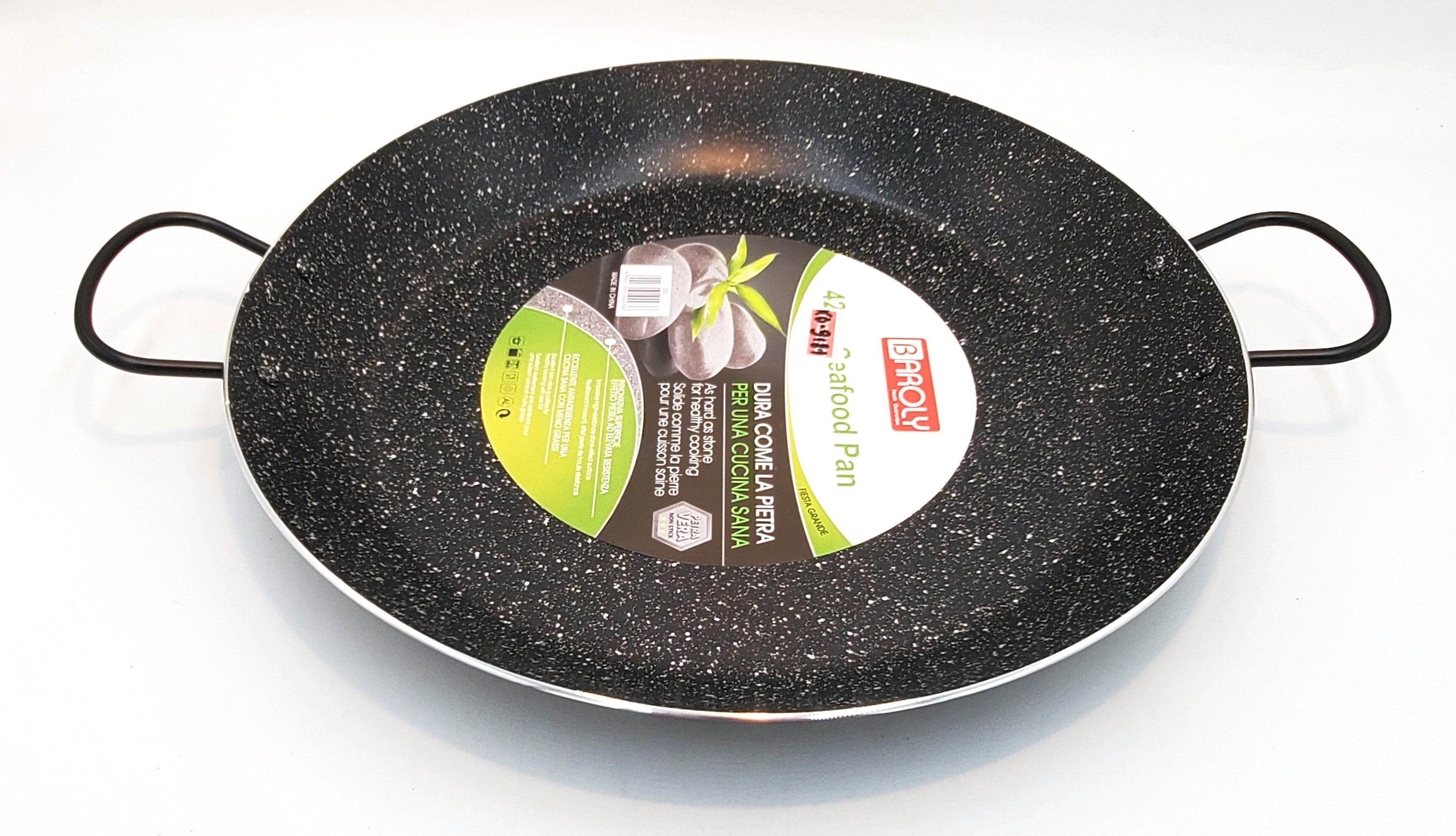 16x3 Inch Round Comal Pan - Traditional Mexican Griddle for Tortillas, Quesadillas & Flatbreads - Perfect for Stovetop & Outdoor Cooking