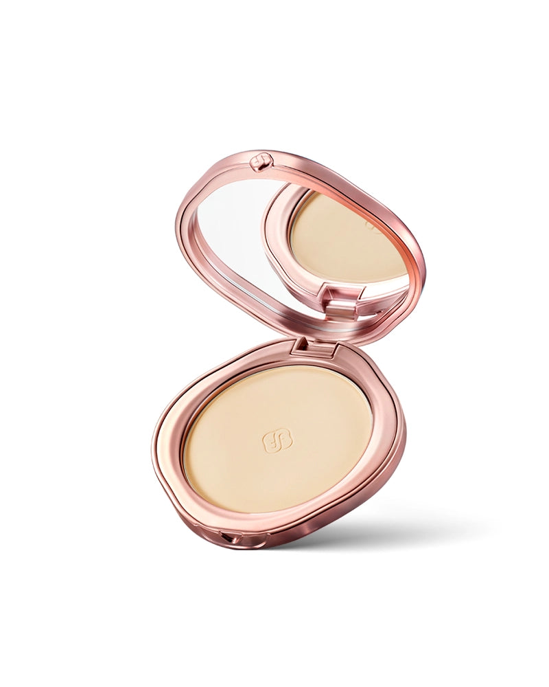 Yurong Airbrushed Tinted Pressed Powder - Lightweight Matte Finish Makeup for Oily Skin | Perfect for Daily Wear & Photo Shoots