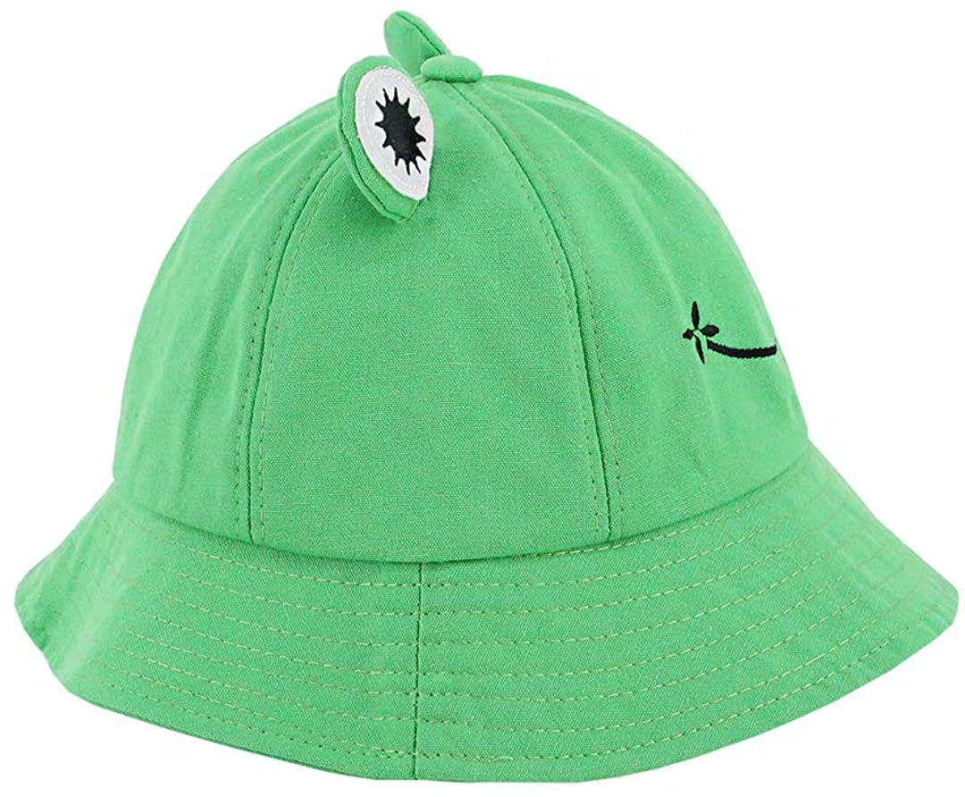 SYcore Frog Bucket Hat for Adults & Kids - Breathable Summer Sun Hat for Women, Men, Teens - Cute Funny Green Frog Design - Perfect for Travel, Beach, Outdoor Activities & Fashion Accessories